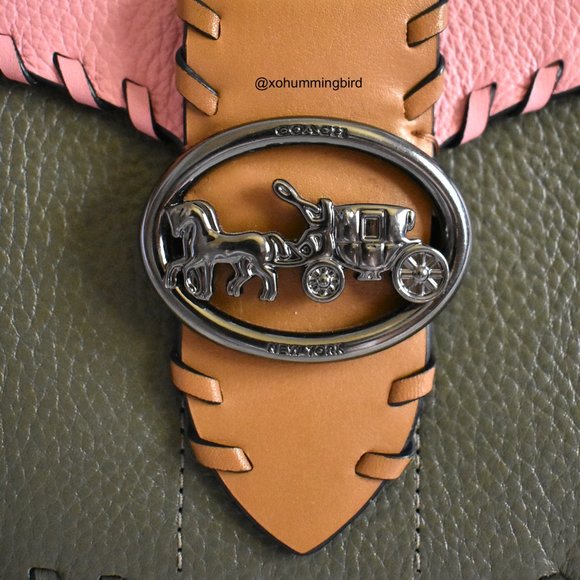 Coach | Georgie Crossbody In Colorblock With Whipstitch - Picture 6 of 9